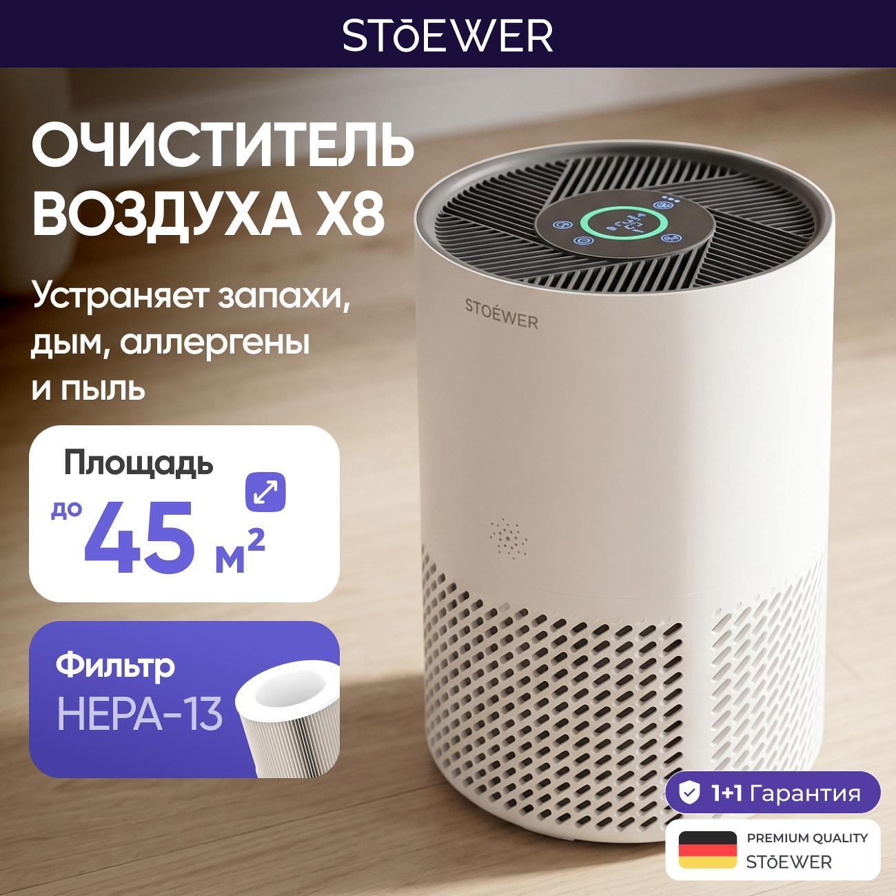 Очиститель воздуха STOEWER Air Wash X8 фото
