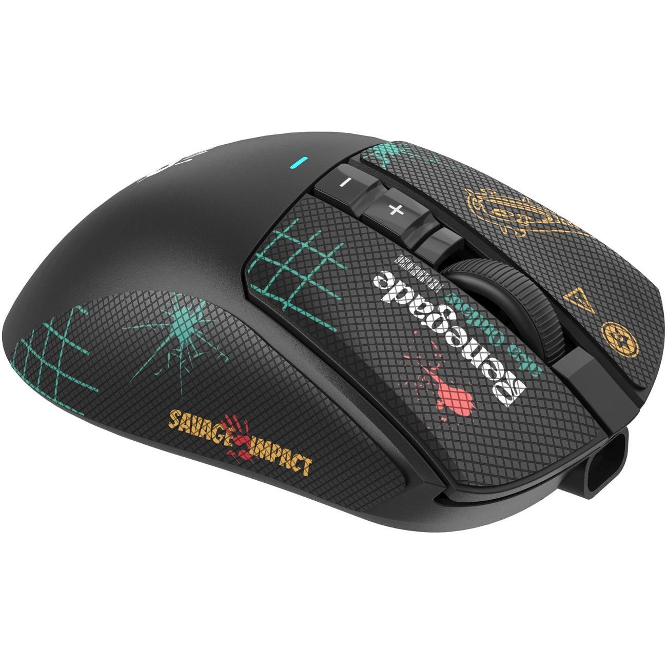 Мышь беспроводная A4Tech R73 ULTRA DUO BLACK