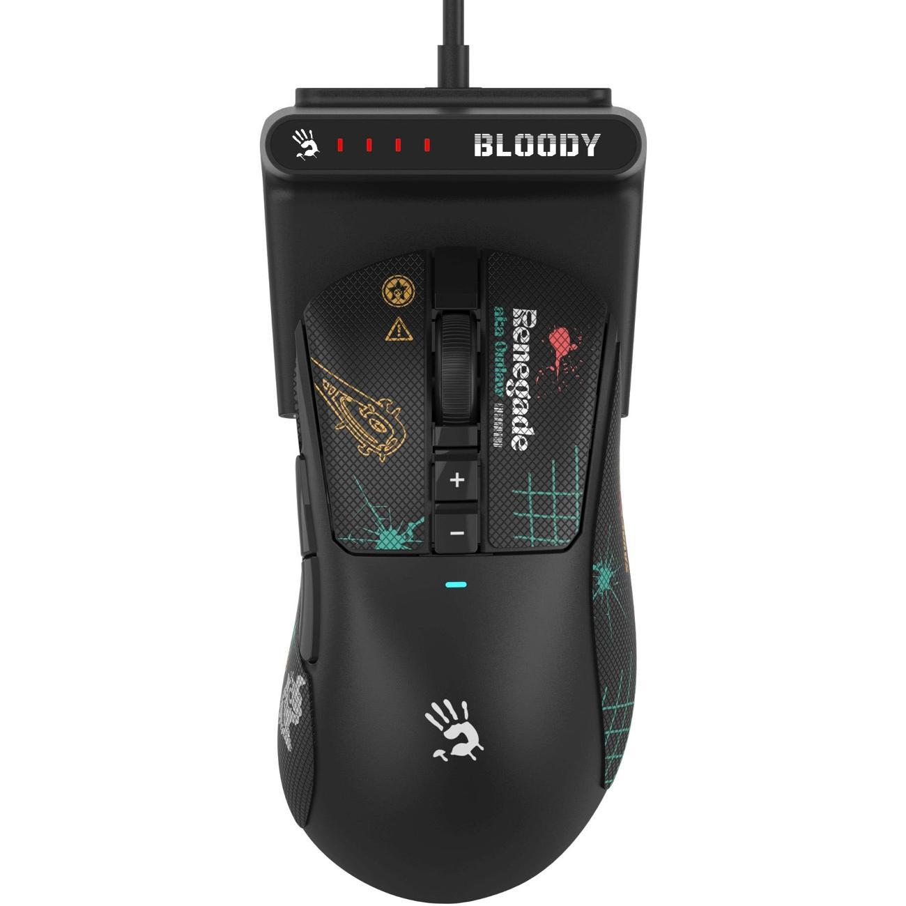 Мышь беспроводная A4Tech R73 ULTRA DUO BLACK