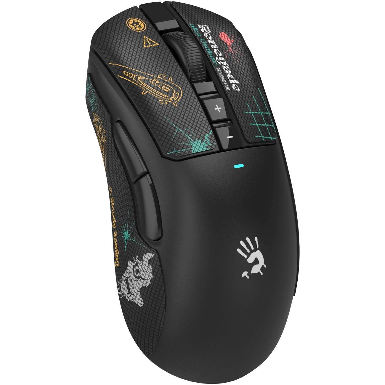 Мышь беспроводная A4Tech R73 ULTRA DUO BLACK