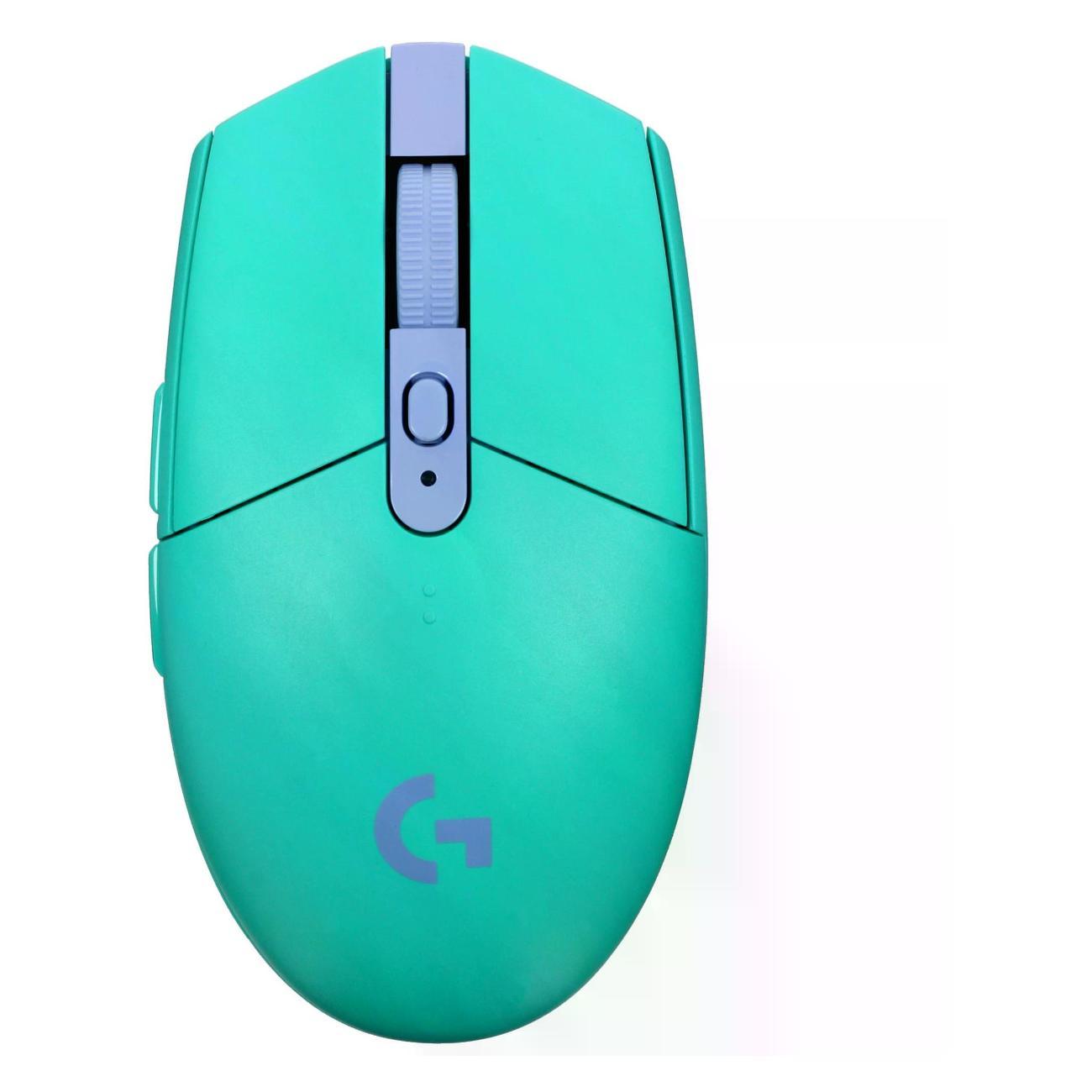 Игровая мышь Logitech G304 (G305) Lightspeed зеленая фото