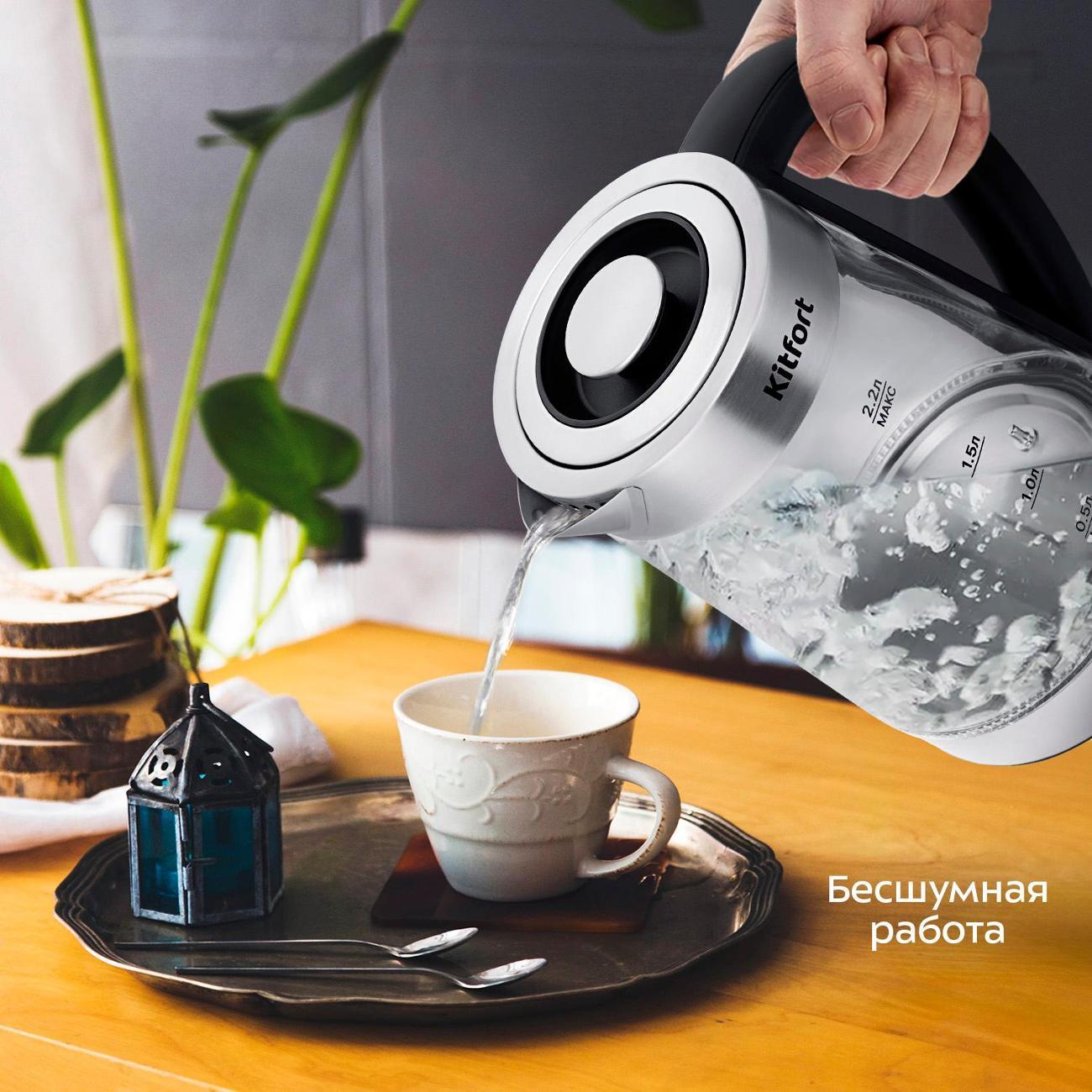 Электрочайник Kitfort КТ-6754