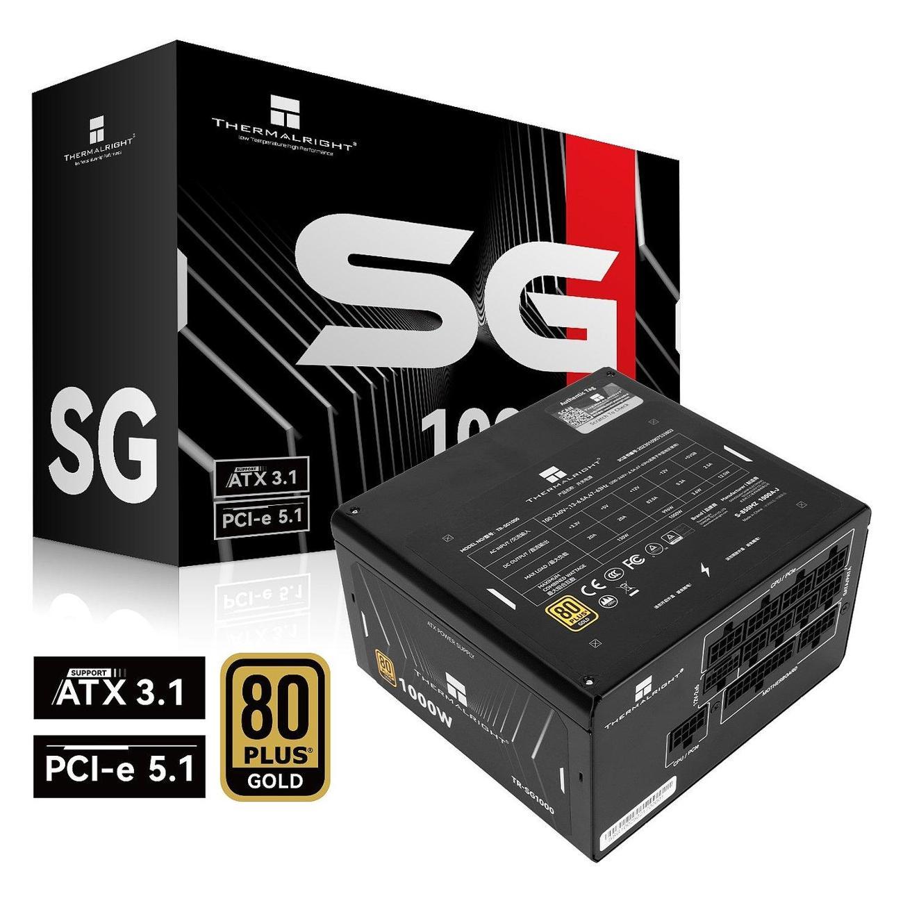 Блок питания Thermalright 1000W Gold (TR-SG1000)