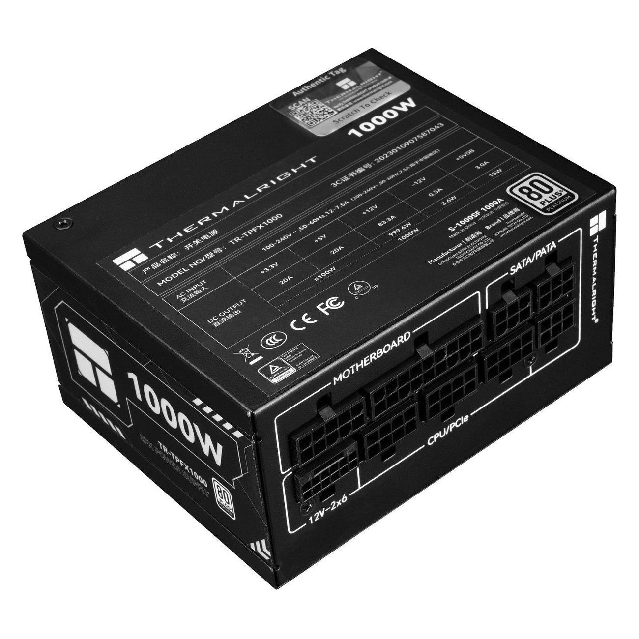 Блок питания Thermalright 1000W Platinum SFX (TR-TPFX 1000)