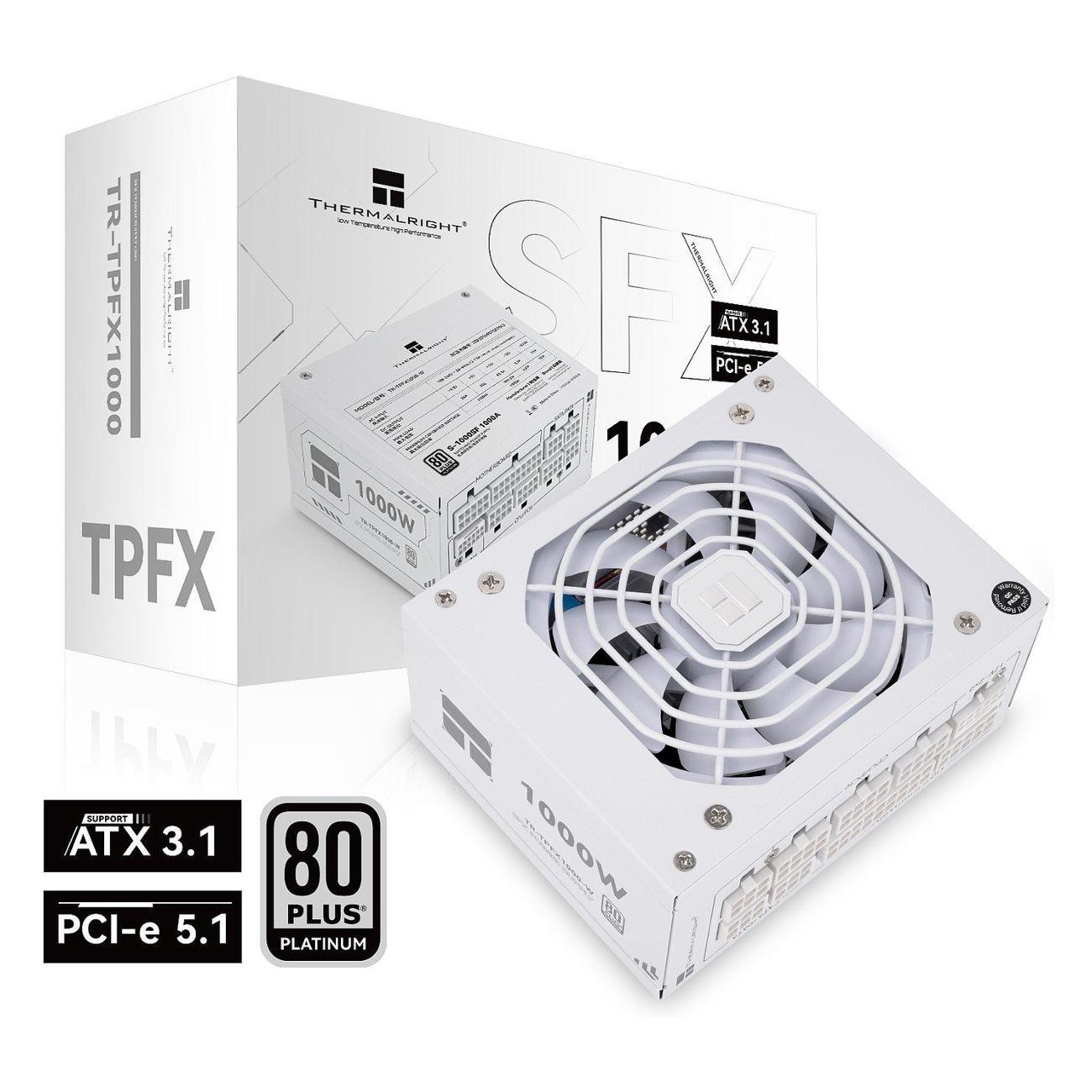 Блок питания Thermalright 1000W Platinum White SFX (TR-TPFX 1000W)