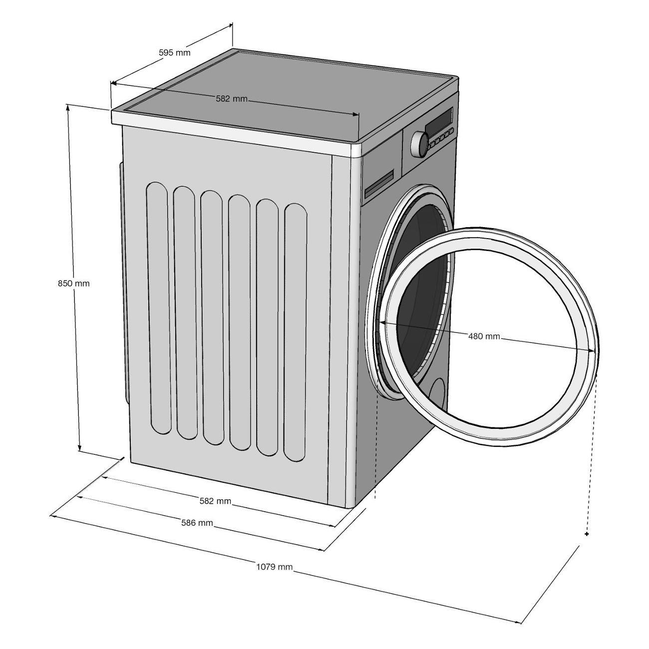 Стиральная машина Korting KWM 60DS1260