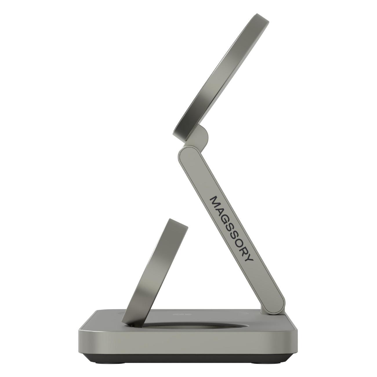 Беспроводное зярядное устройство Magssory 3 в 1 Magssory Yoga для Apple