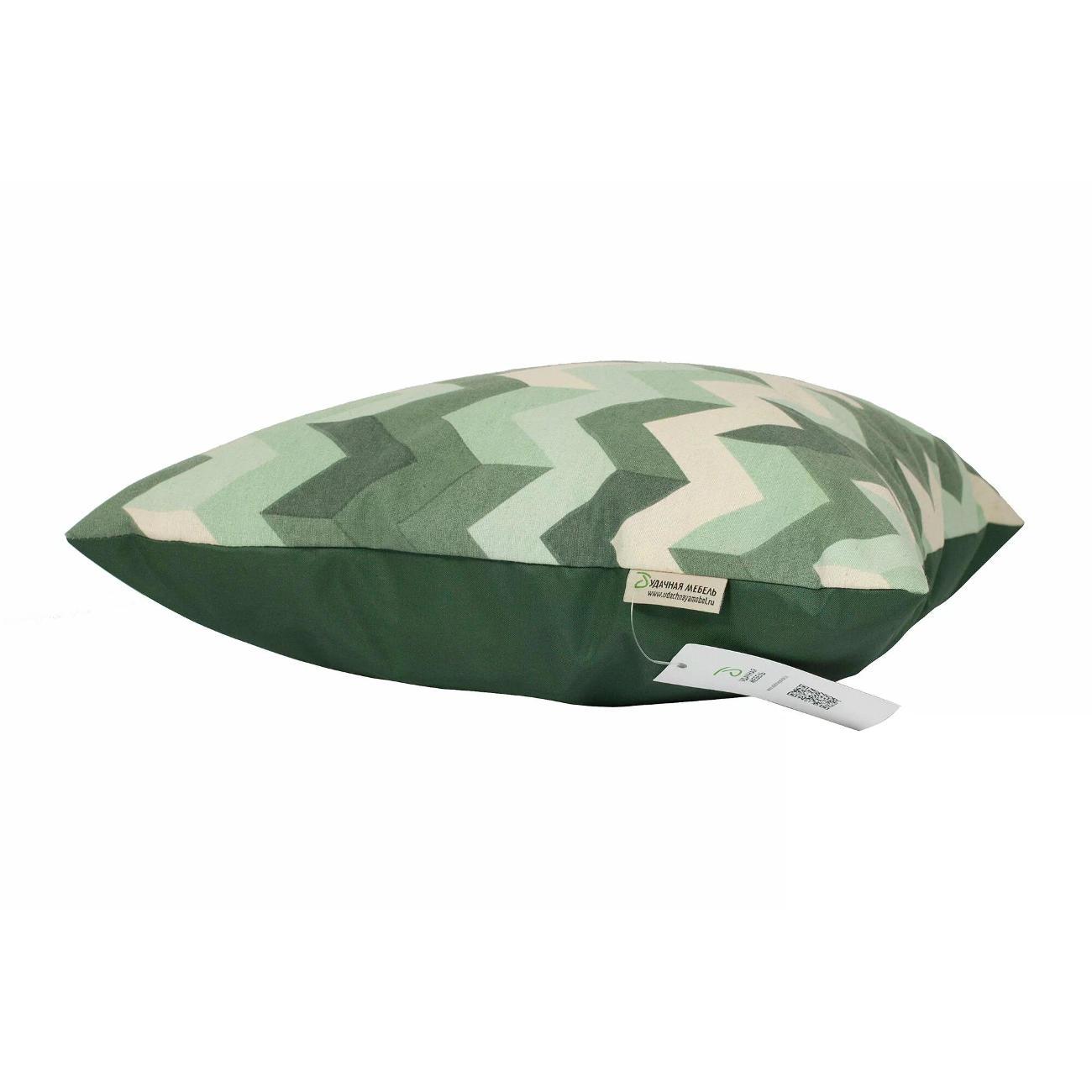 Подушка Удачная мебель Рио зеленый