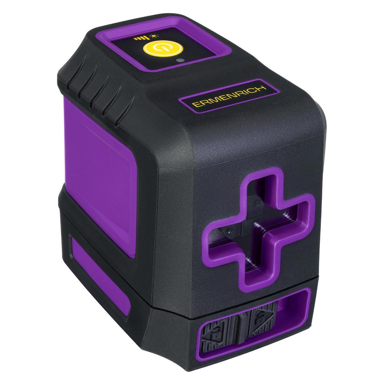 Уровень лазерный Ermenrich BASE LT30, фиолетовый