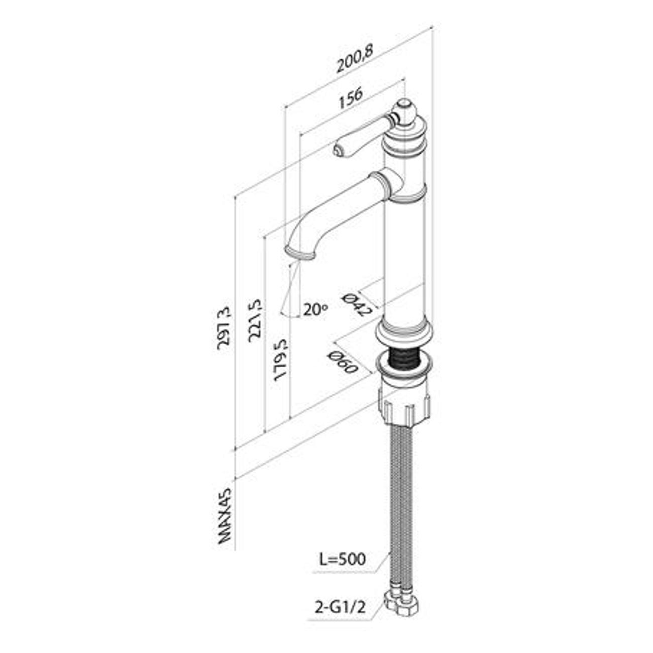 Смеситель Iddis OXFSB01i01