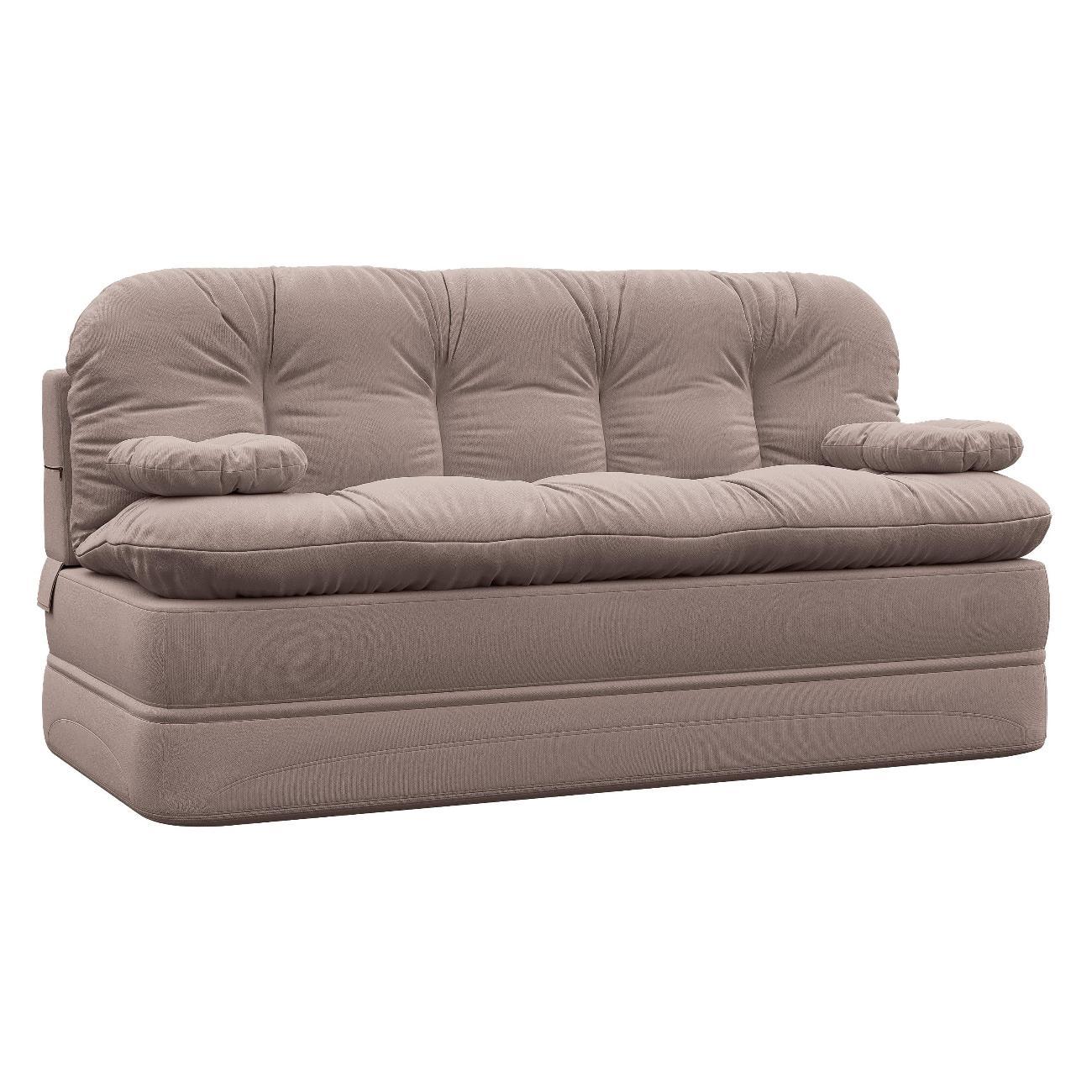 Диван Div-one Бескаркасный прямой, какао Клиффорд Макси