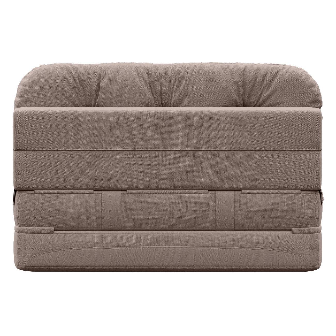 Диван Div-one Бескаркасный прямой, какао Клиффорд Мини