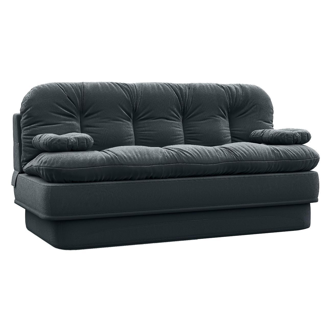 Диван Div-one Бескаркасный прямой, темно-серый Клиффорд