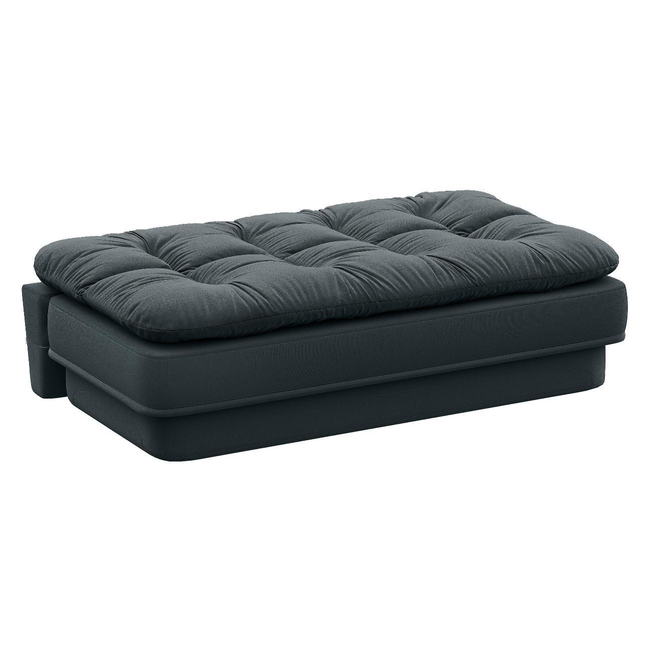 Диван Div-one Бескаркасный прямой, темно-серый Клиффорд