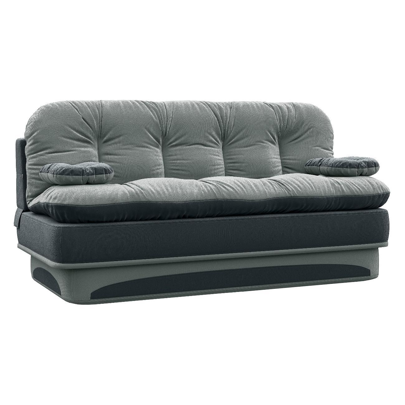 Диван Div-one Бескаркасный прямой, серый Клиффорд