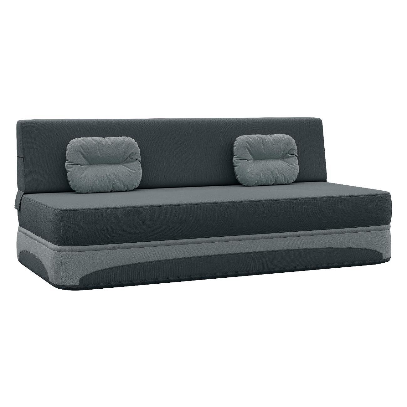 Диван Div-one Бескаркасный прямой, серый Клиффорд Лайт Макси