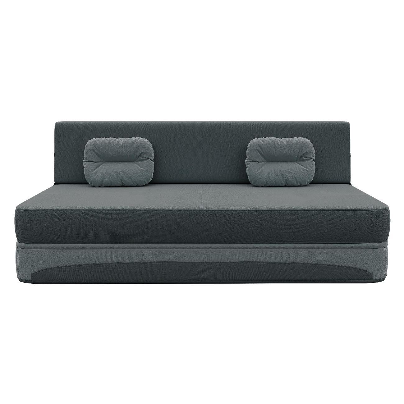 Диван Div-one Бескаркасный прямой, серый Клиффорд Лайт Макси