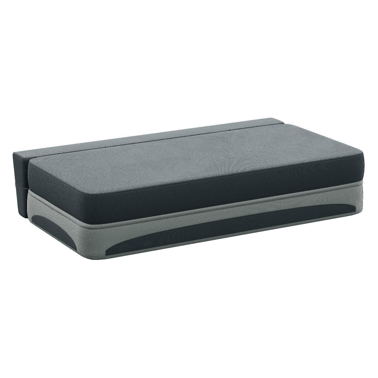 Диван Div-one Бескаркасный прямой, серый Клиффорд Макси