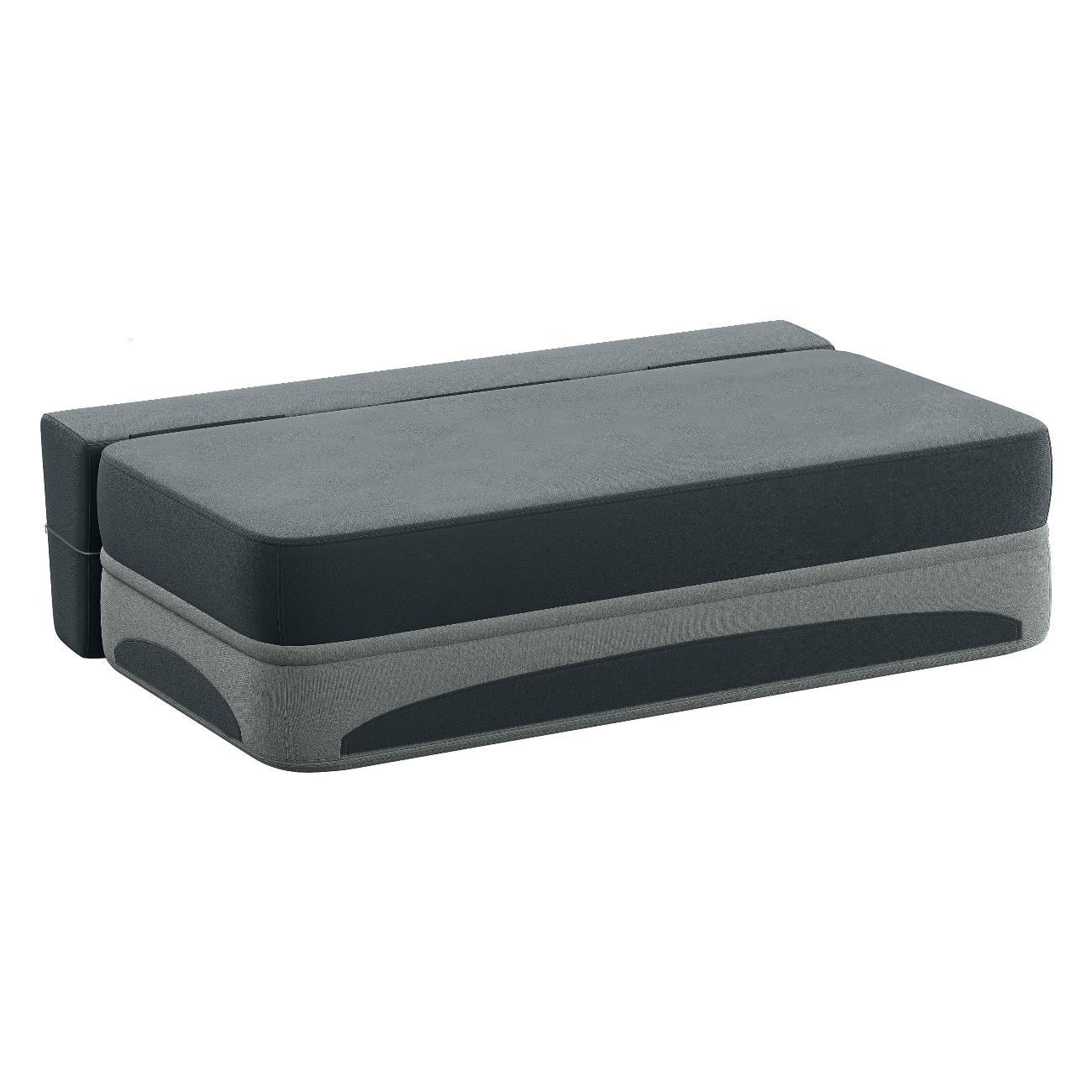 Диван Div-one Бескаркасный прямой, серый Клиффорд Мини