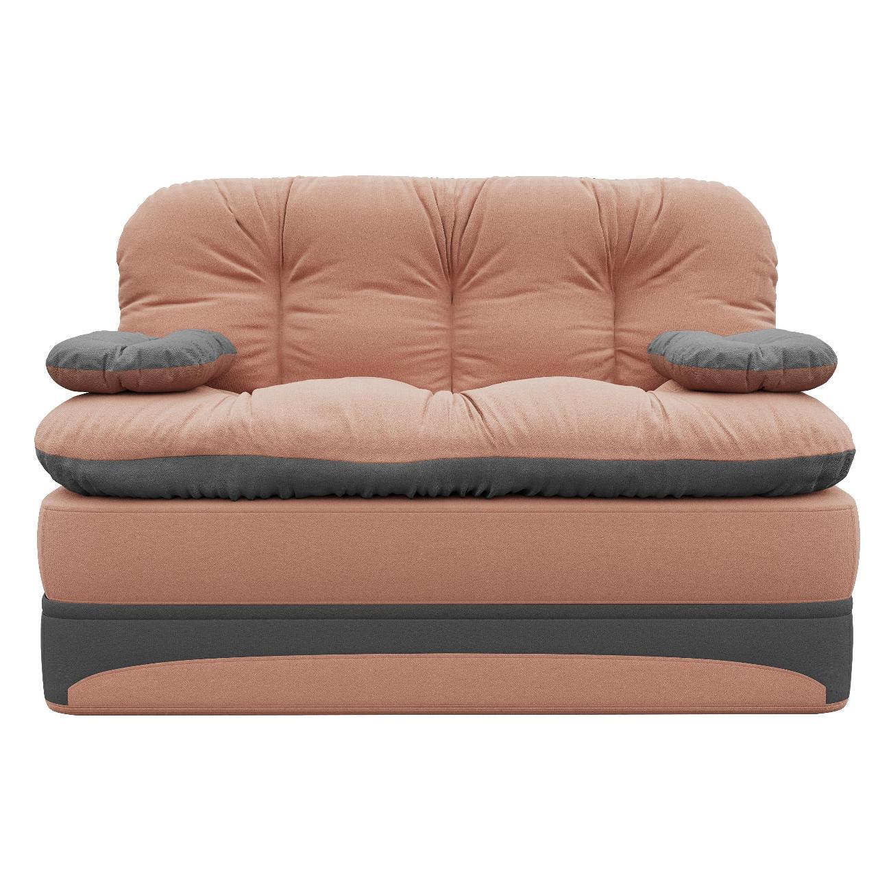 Диван Div-one Бескаркасный прямой, розовый Клиффорд Мини