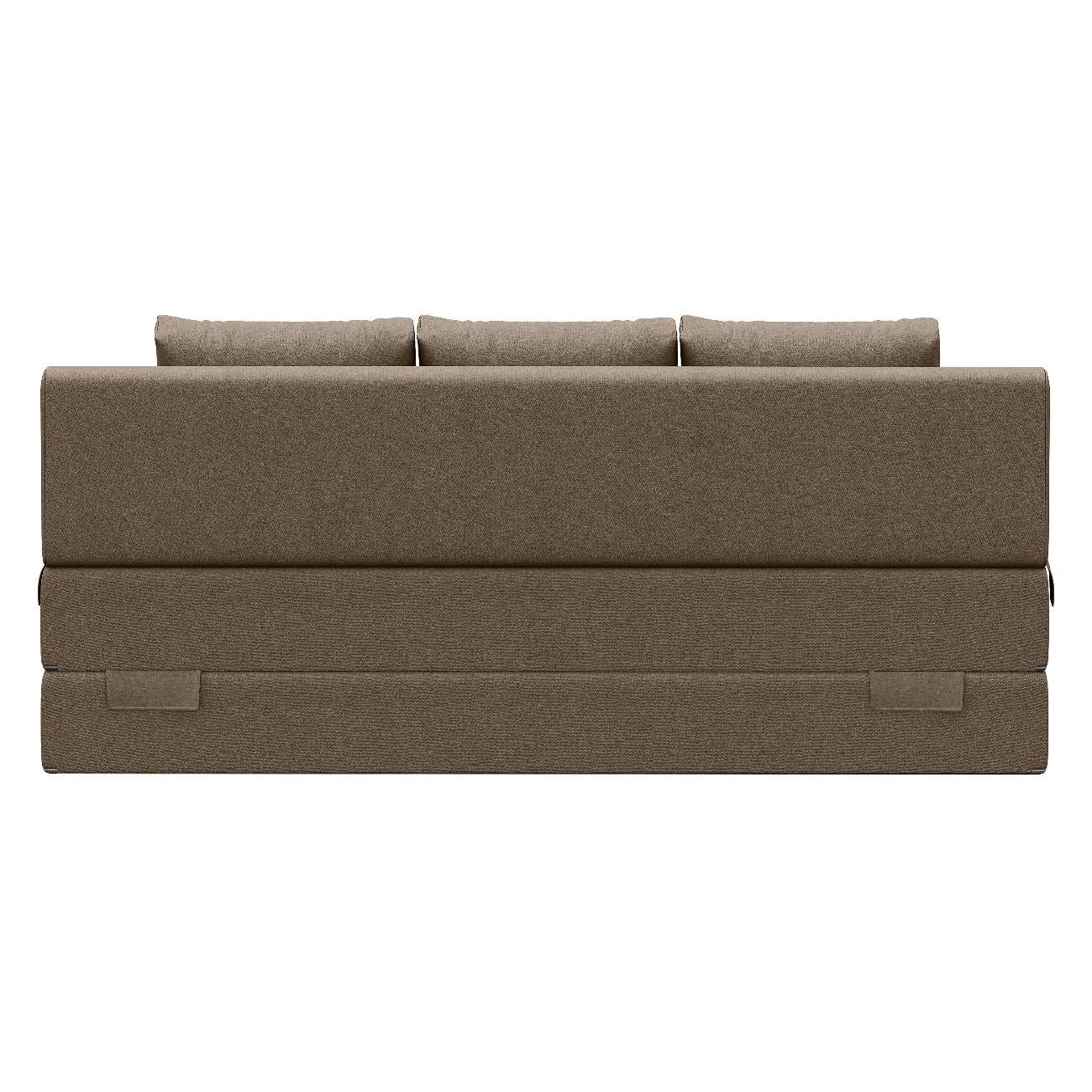 Диван Div-one Бескаркасный прямой, коричневый Форд