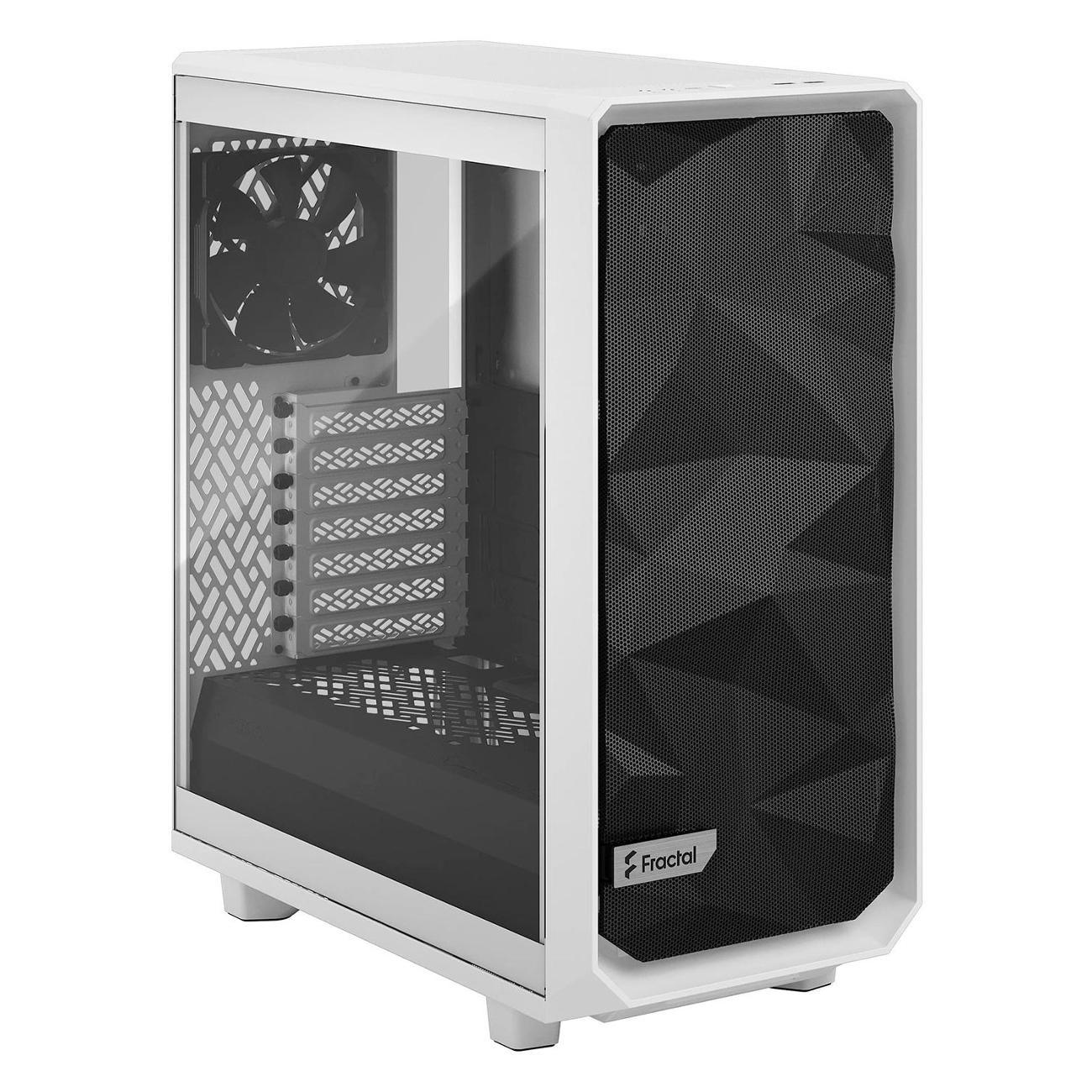 Корпус для компьютера Fractal Design Meshify 2 Compact TG Clear Tint белый