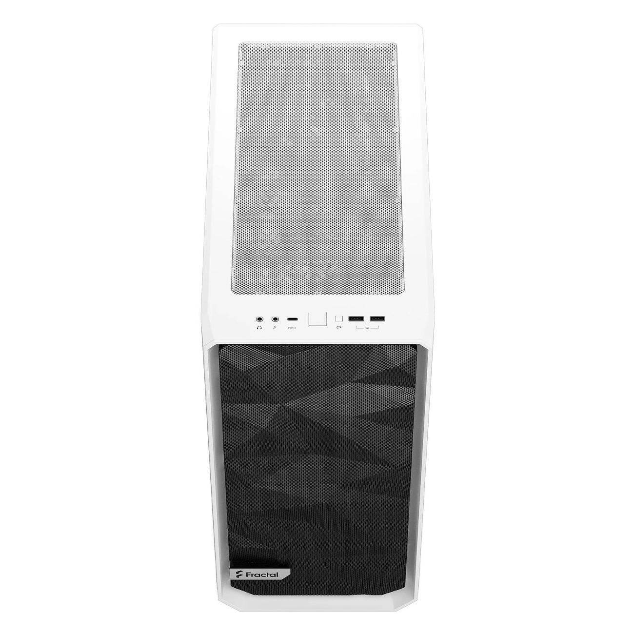 Корпус для компьютера Fractal Design Meshify 2 Compact TG Clear Tint белый