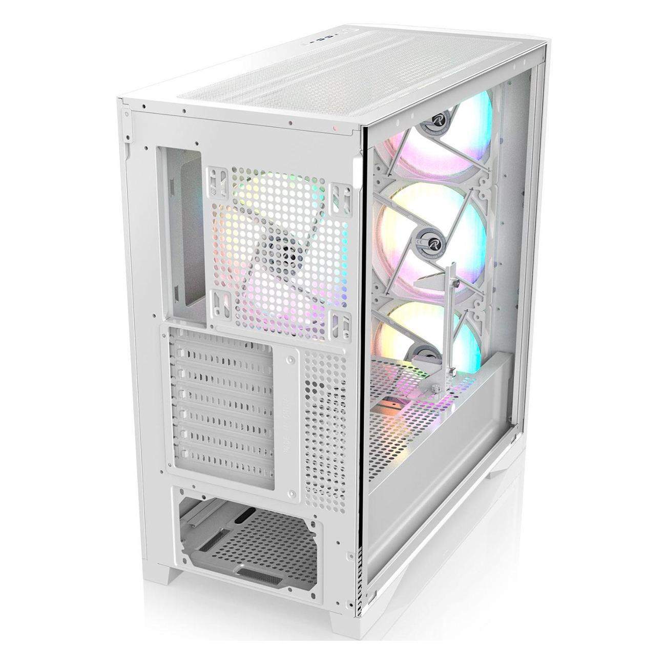 Корпус для компьютера RAIJINTEK AGOS MAX-MS4 White (0R20B00262)