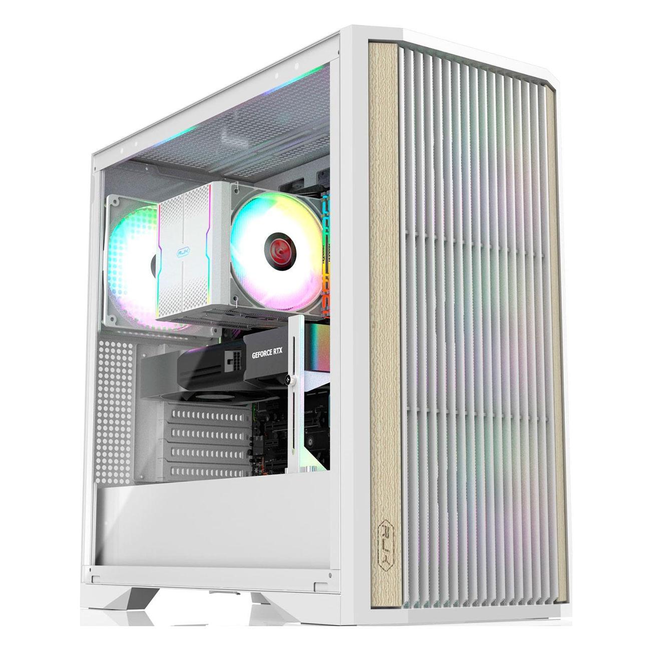 Корпус для компьютера RAIJINTEK AGOS MAX-MS4 White (0R20B00262)