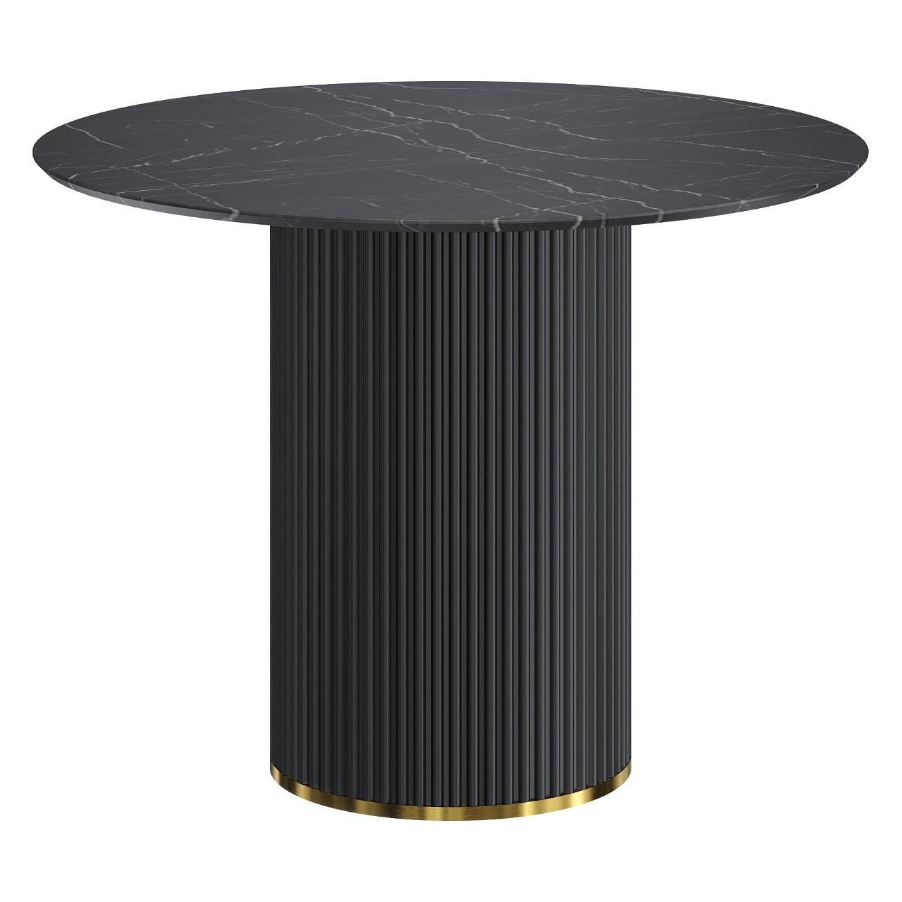 Стол обеденный Любимый дом Монте черный