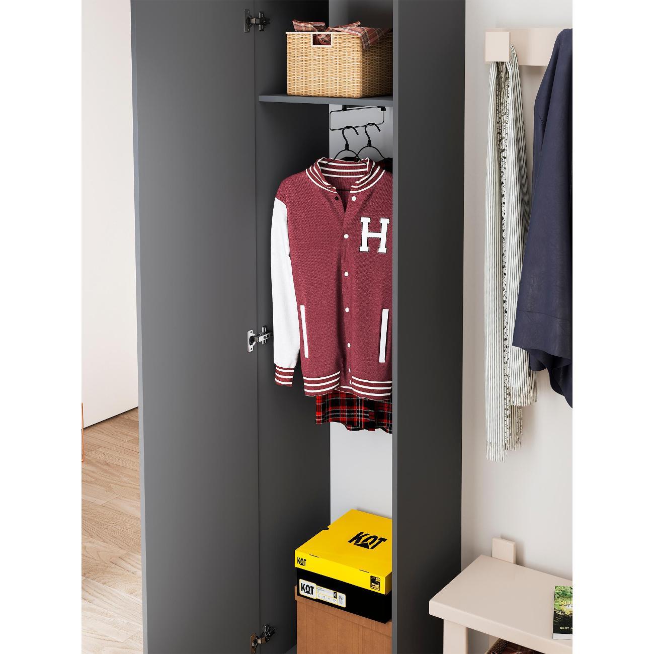 Шкаф Трия Витра шкаф тип 1, Антрацит