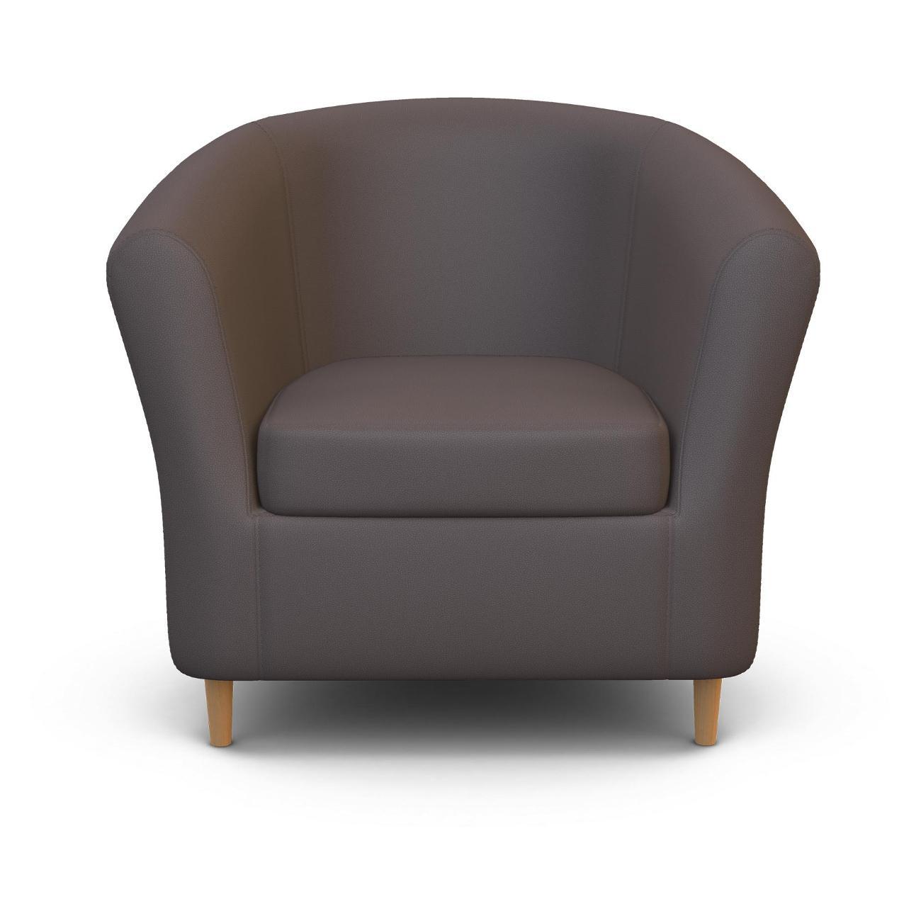 Кресло Шарм-Дизайн Евро Лайт экокожа темно-серый