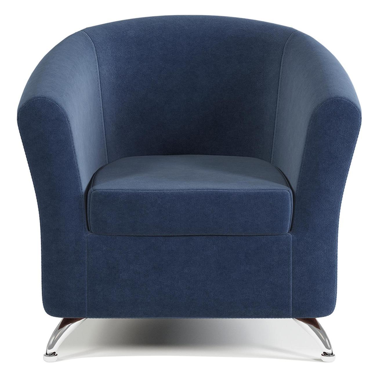 Кресло Шарм-Дизайн Евро велюр Ультра миднайт