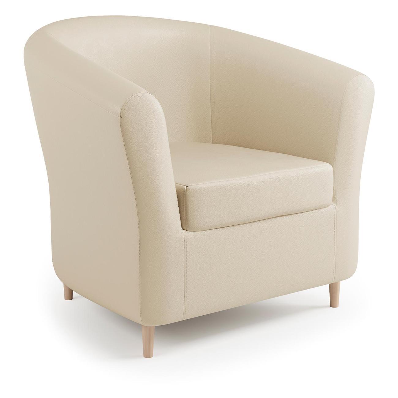 Кресло Шарм-Дизайн Евро Лайт бежевая экокожа