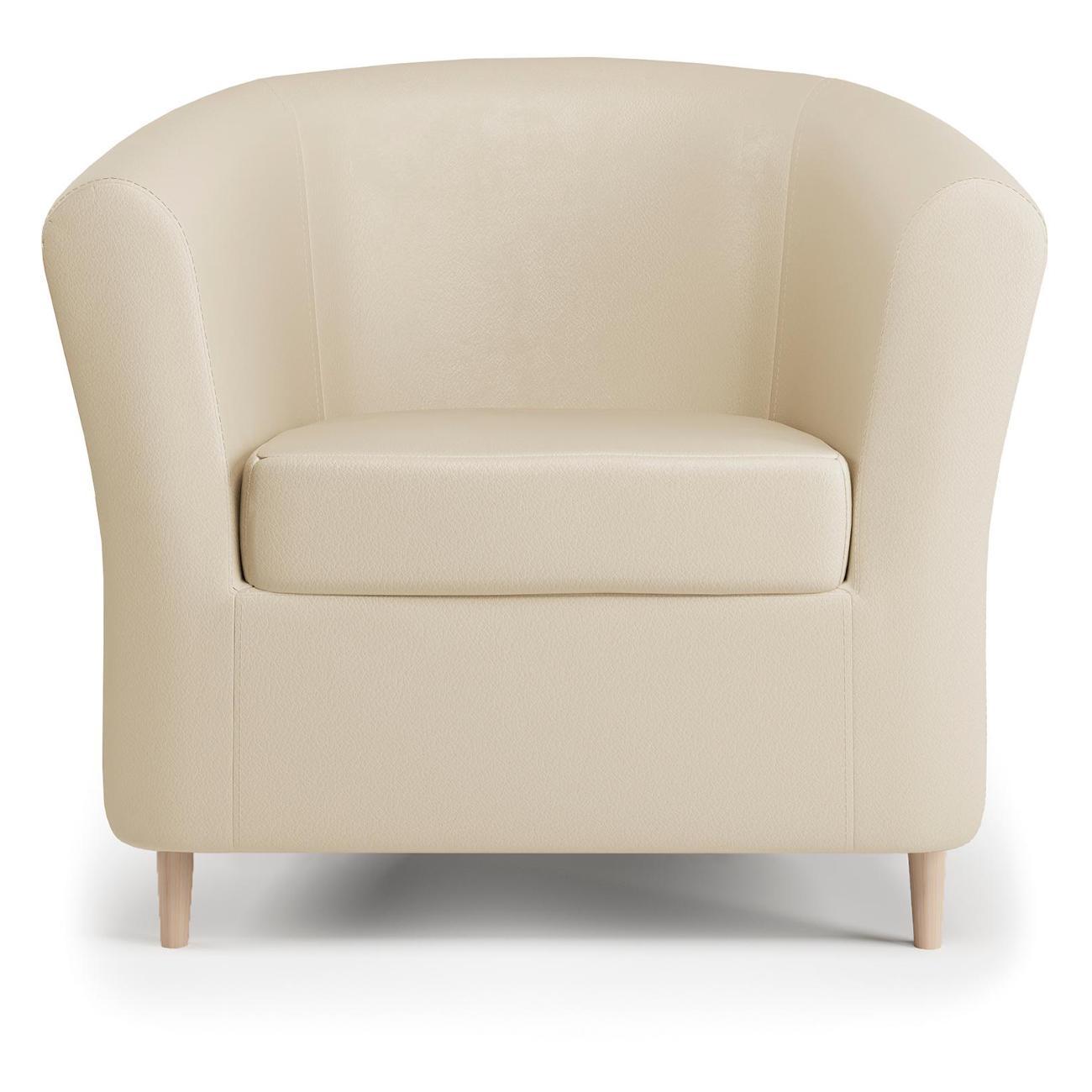 Кресло Шарм-Дизайн Евро Лайт бежевая экокожа