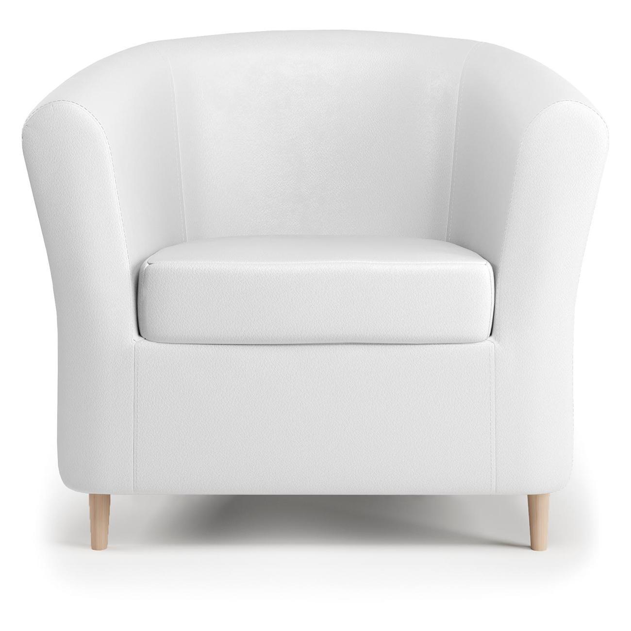 Кресло Шарм-Дизайн Евро Лайт белая экокожа