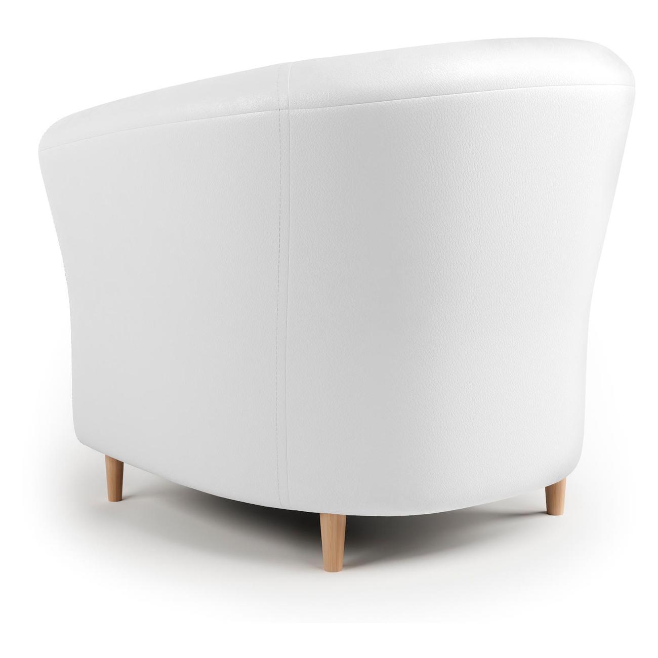 Кресло Шарм-Дизайн Евро Лайт белая экокожа