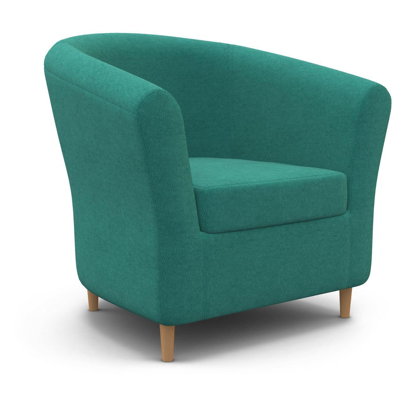 Кресло Шарм-Дизайн Евро Лайт велюр бирюзовый