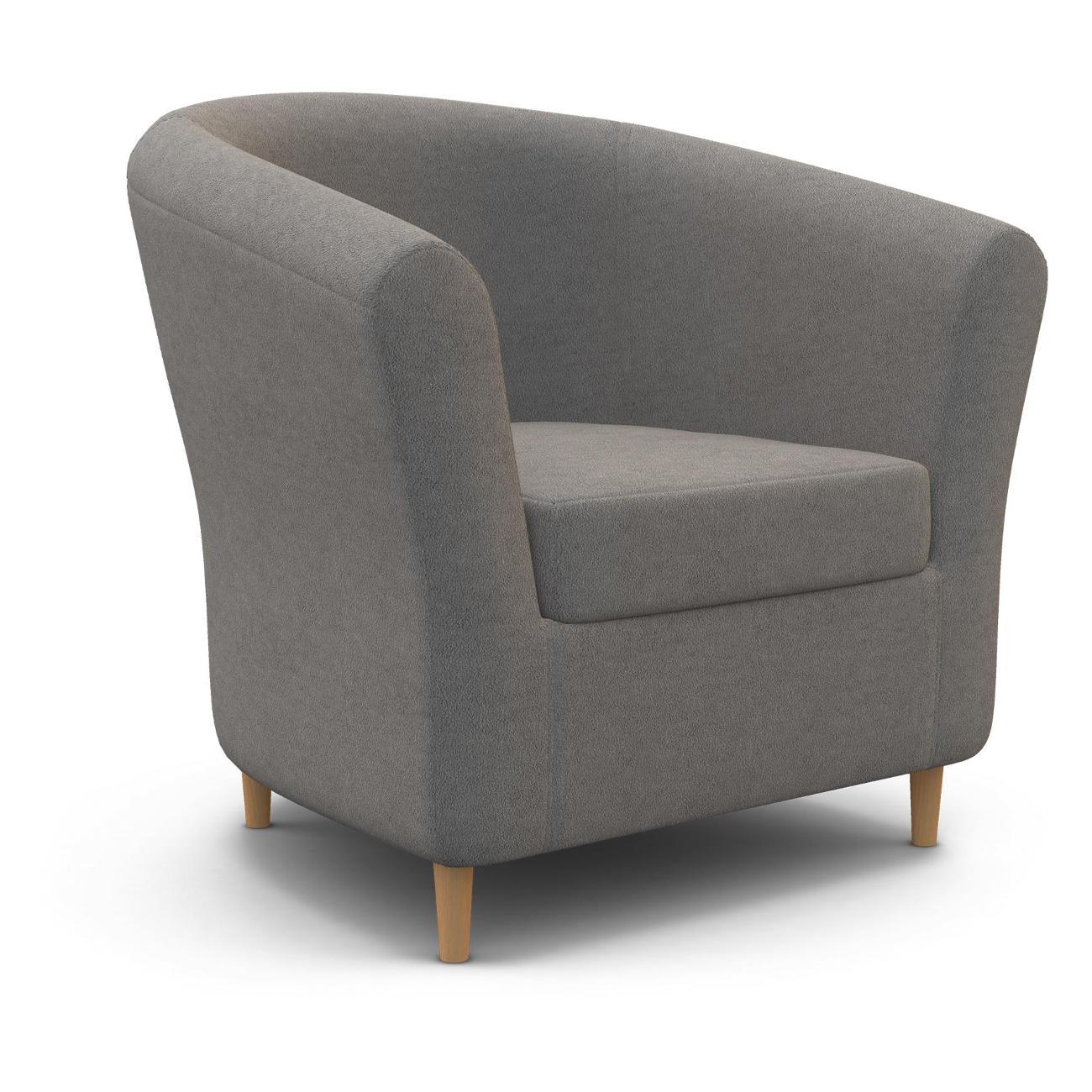 Кресло Шарм-Дизайн Евро Лайт велюр серый