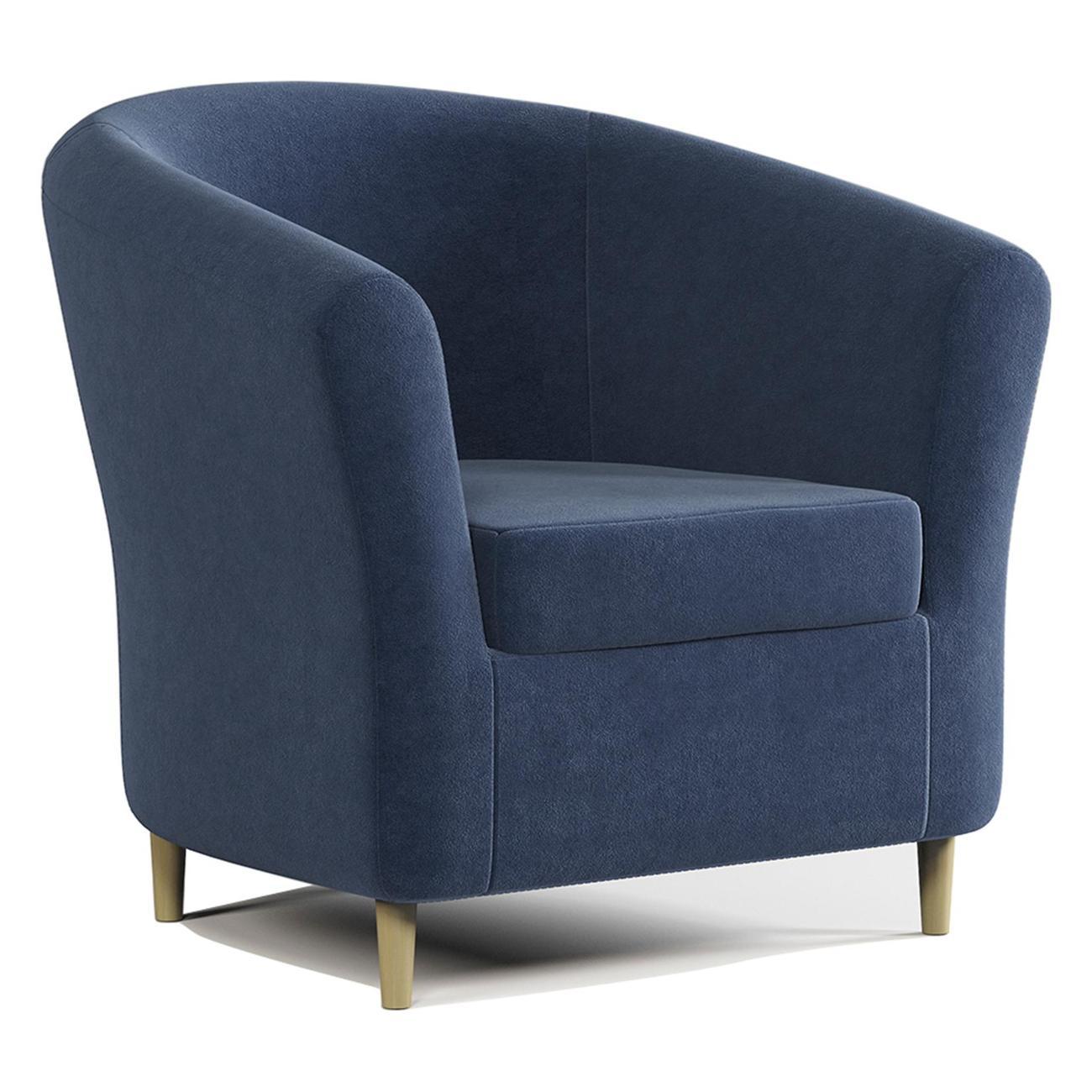 Кресло Шарм-Дизайн Евро Лайт велюр Ультра миднайт