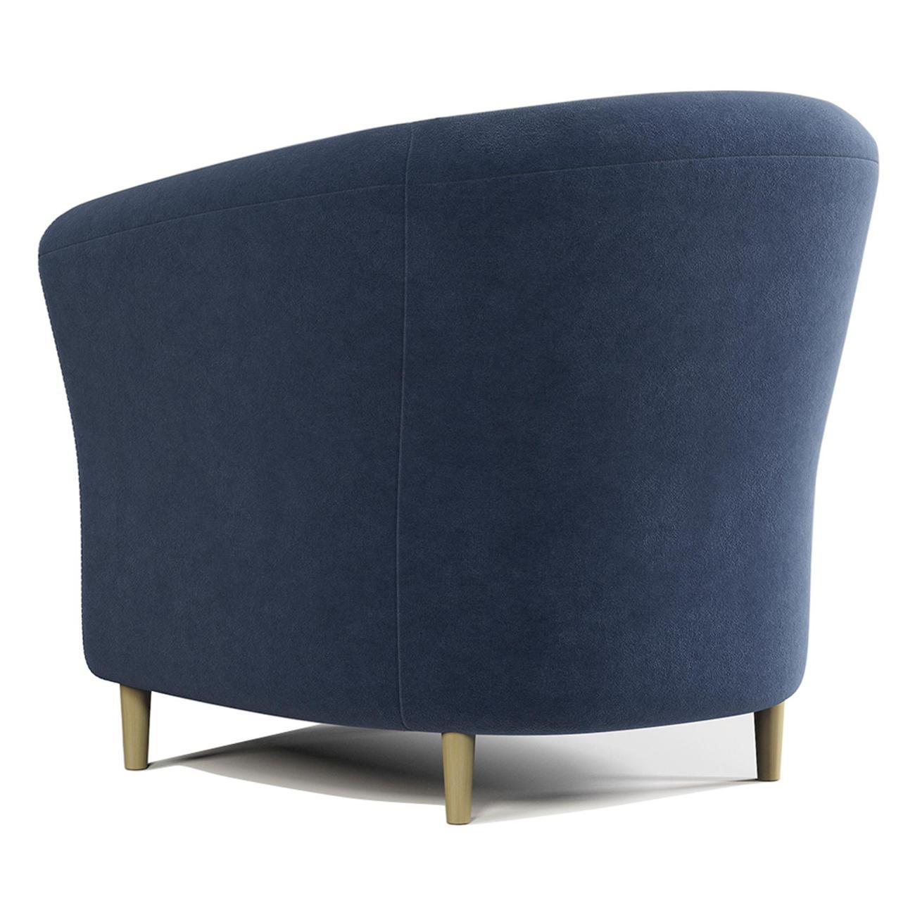 Кресло Шарм-Дизайн Евро Лайт велюр Ультра миднайт