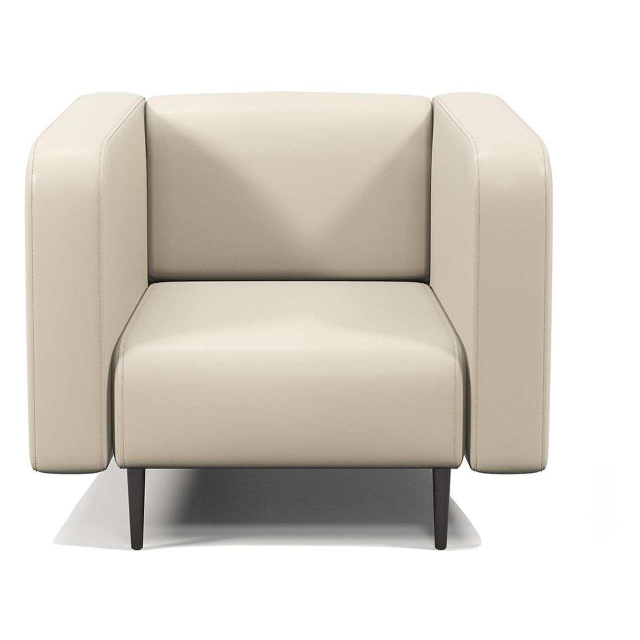 Кресло Шарм-Дизайн офисный Акцент экокожа бежевый