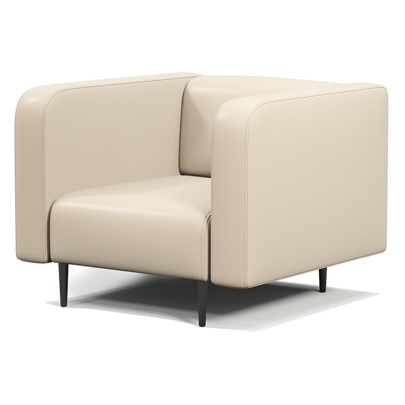 Кресло Шарм-Дизайн офисный Акцент экокожа бежевый