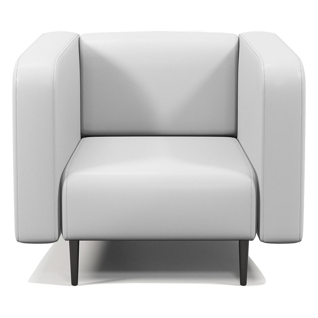 Кресло Шарм-Дизайн офисный Акцент экокожа белый