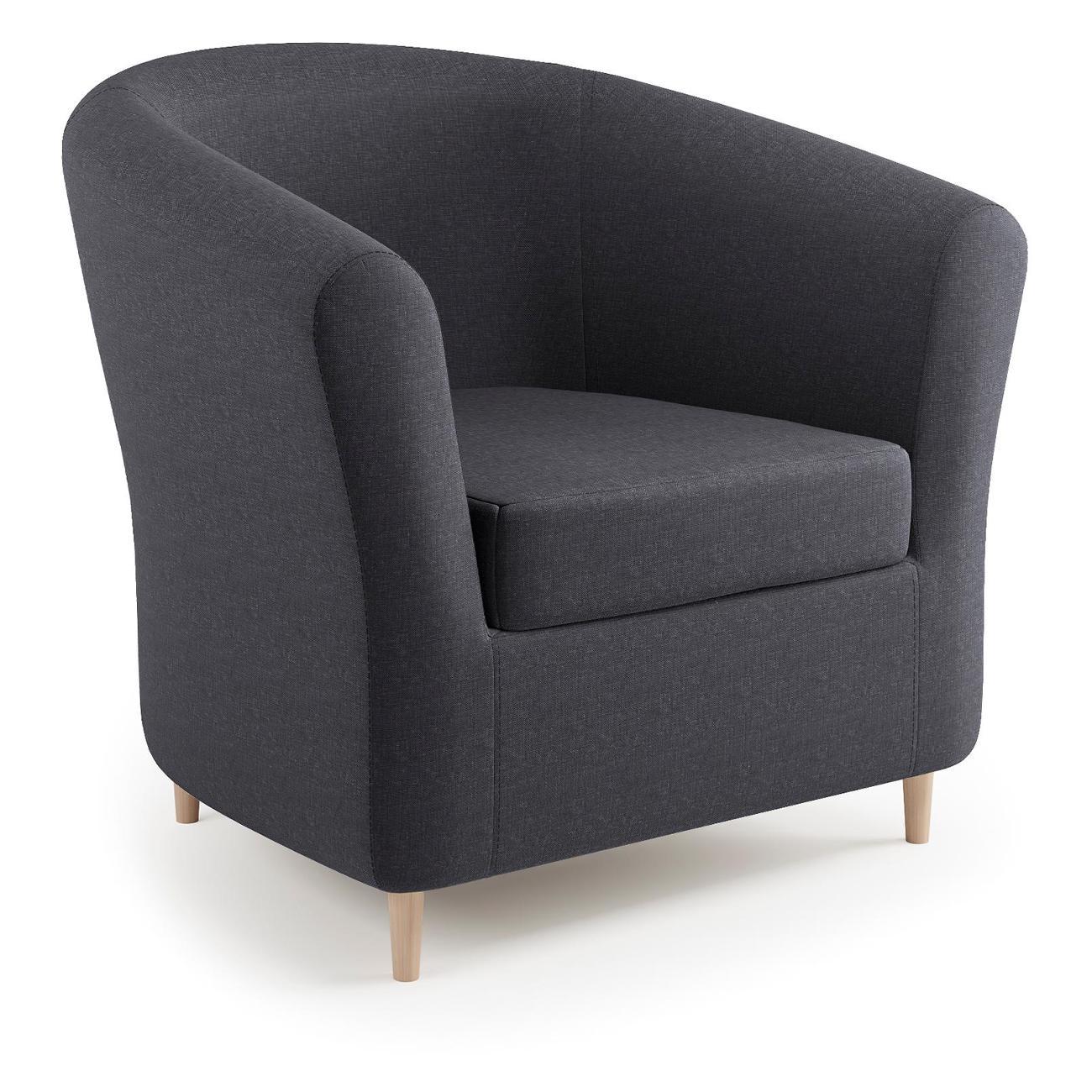 Кресло Шарм-Дизайн Евро Лайт серая рогожка