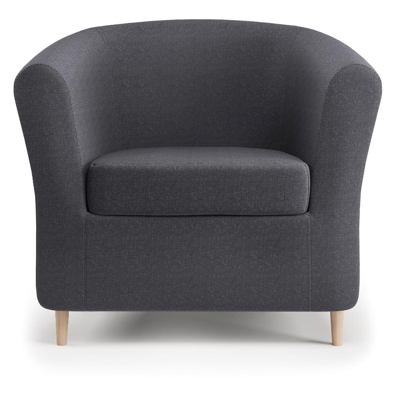 Кресло Шарм-Дизайн Евро Лайт серая рогожка