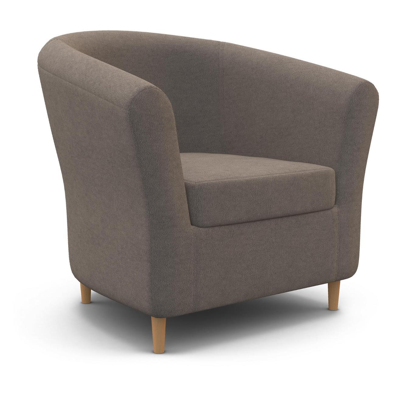 Кресло Шарм-Дизайн Евро Лайт серый велюр