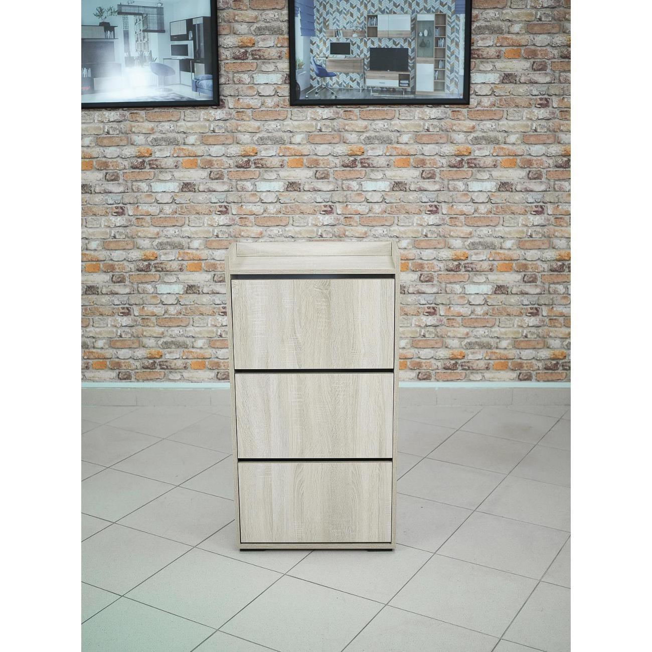 Обувница Frenesie ОбувницаДубСономаФасадДубСонома