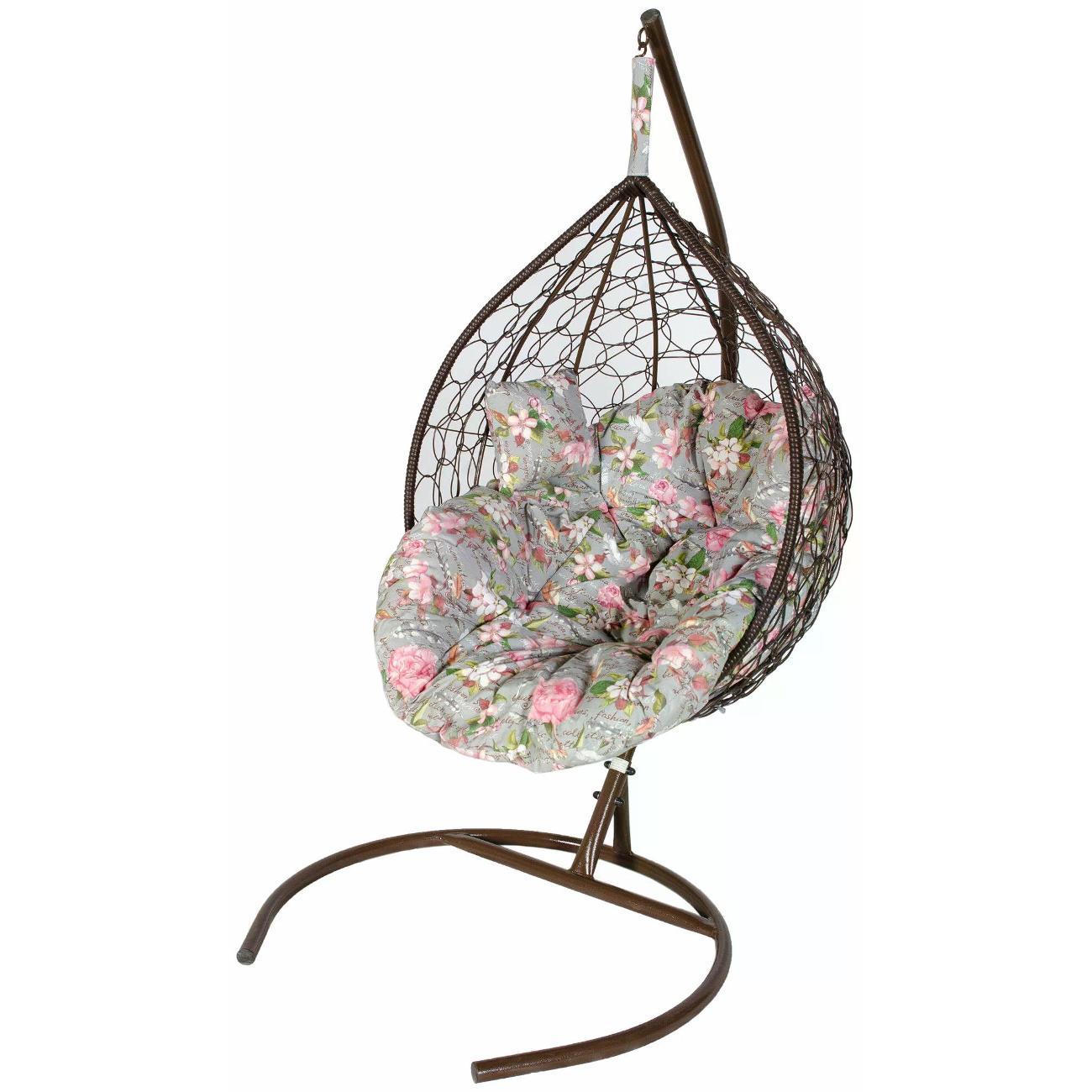 Подушка для качели Удачная мебель для подвесного кресла графит, 5 предметов