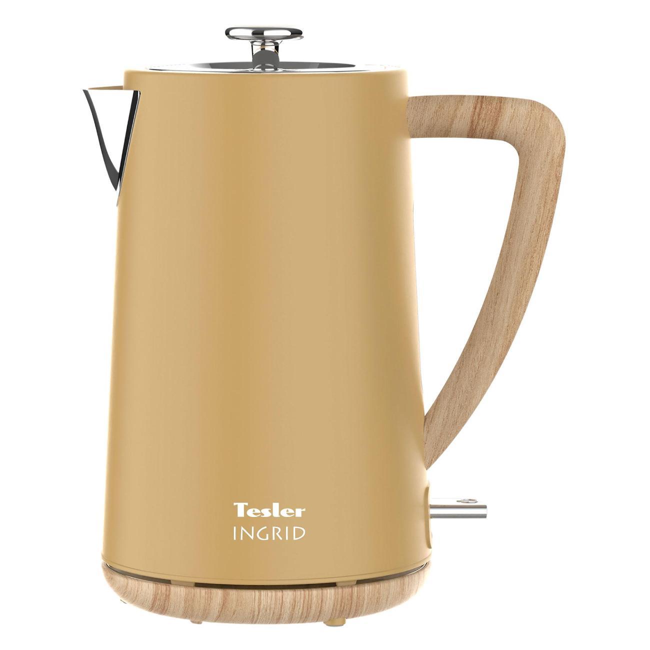 Электрочайник Tesler KT 1744 OCHRE желтый фото
